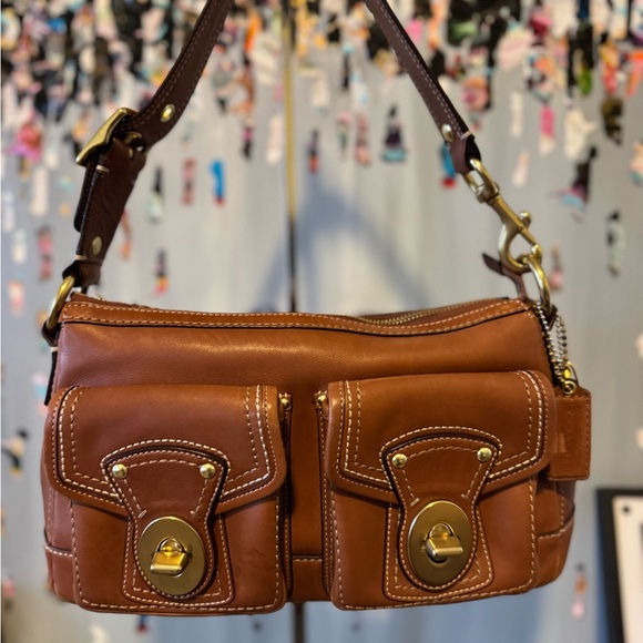 Coach Handbags - Coach Legacy 65th Anniversary Turnlock Shoulder Bag ( firm on price)